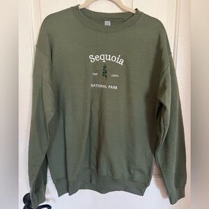 Sequoia National Park Forest Freen Sweater